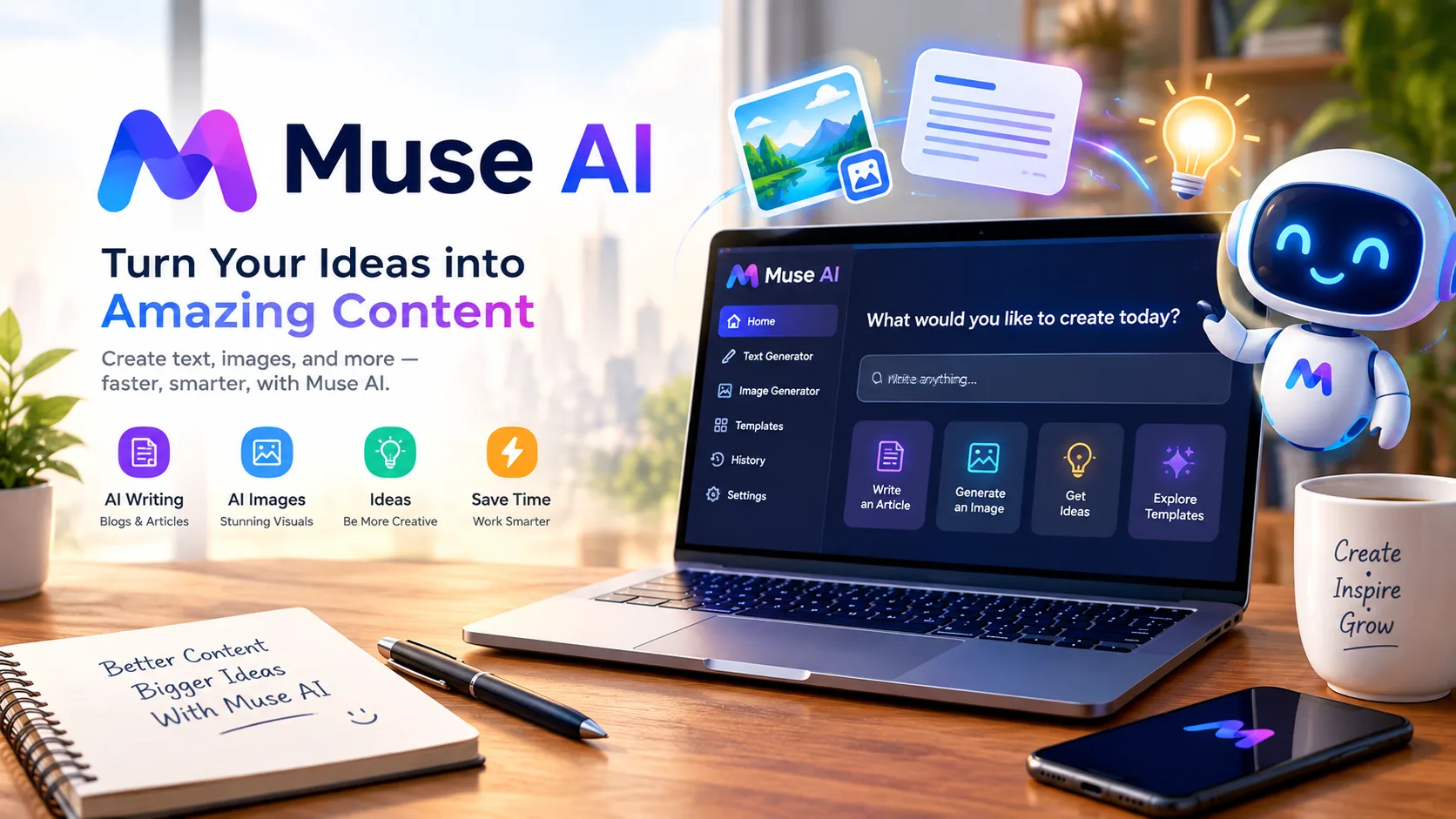 Muse AI: What Is It, Features, Benefits and How to Use It